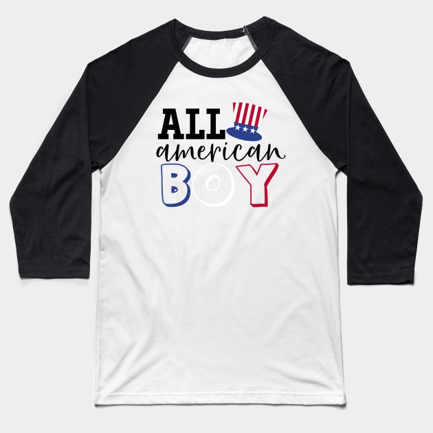 ALL   american  BOY Baseball T-Shirt by busines_night